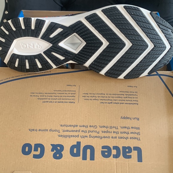 Brooks women shoes. Size 10.5, new , comfy. Pink/silver/black. They’re a steal. - Picture 5 of 11